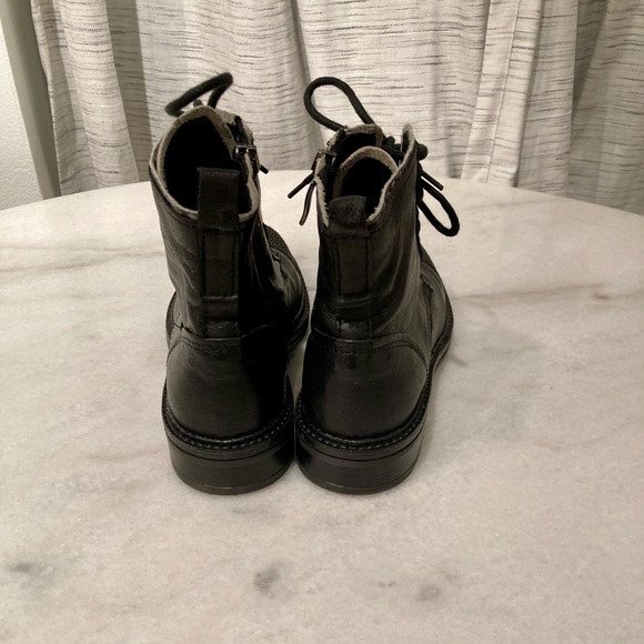 🔸NWB🔸L’idea Stud Toe Combat Ankle Boots - Picture 14 of 14